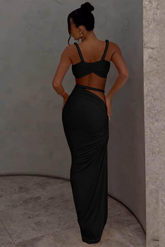 Amora™ Sea Breeze Halter Bikini & Skirt Set