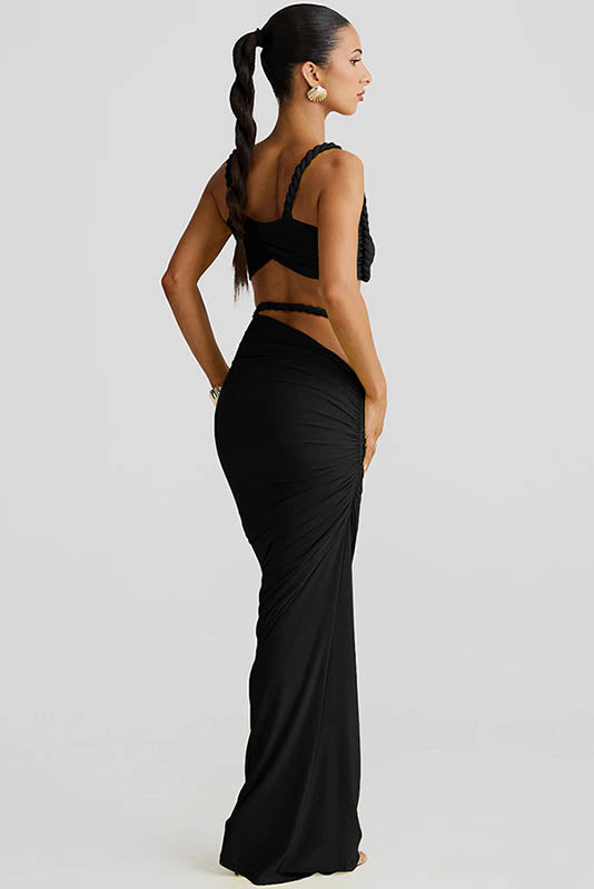 Amora™ Sea Breeze Halter Bikini & Skirt Set
