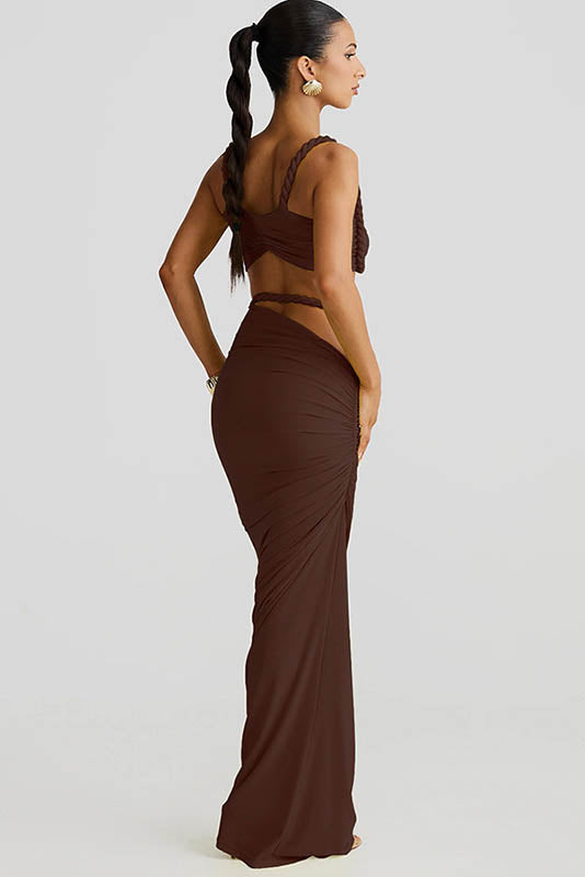 Amora™ Sea Breeze Halter Bikini & Skirt Set