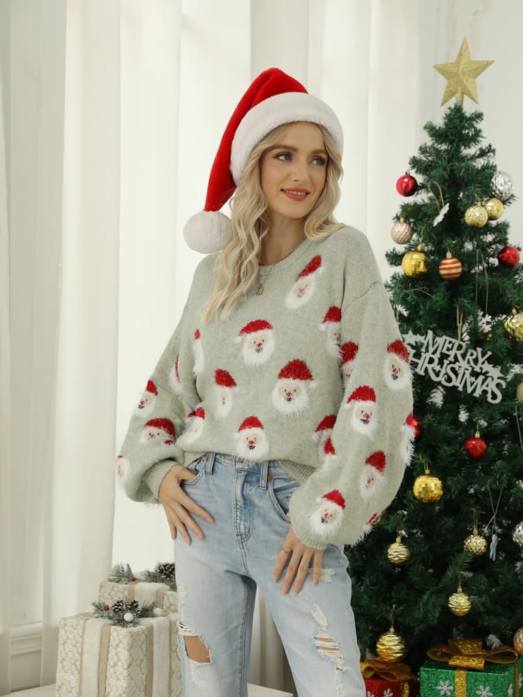 Amora™ Noel Baba Örgü Kazak