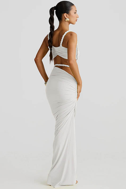 Amora™ Sea Breeze Halter Bikini & Skirt Set