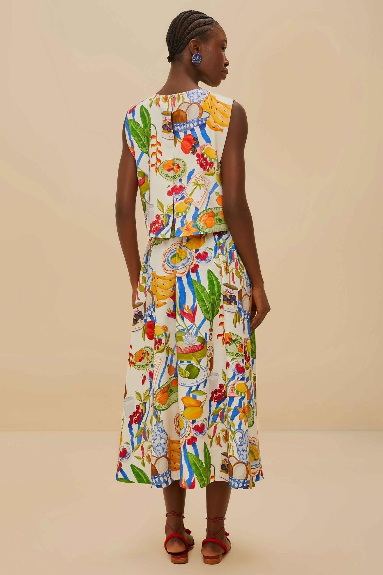 Amora™ Holiday Joy Fruit Color Skirt Set