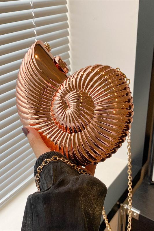 Amora™ Acrylic Crossbody Bag Summer Conch Evening Bag