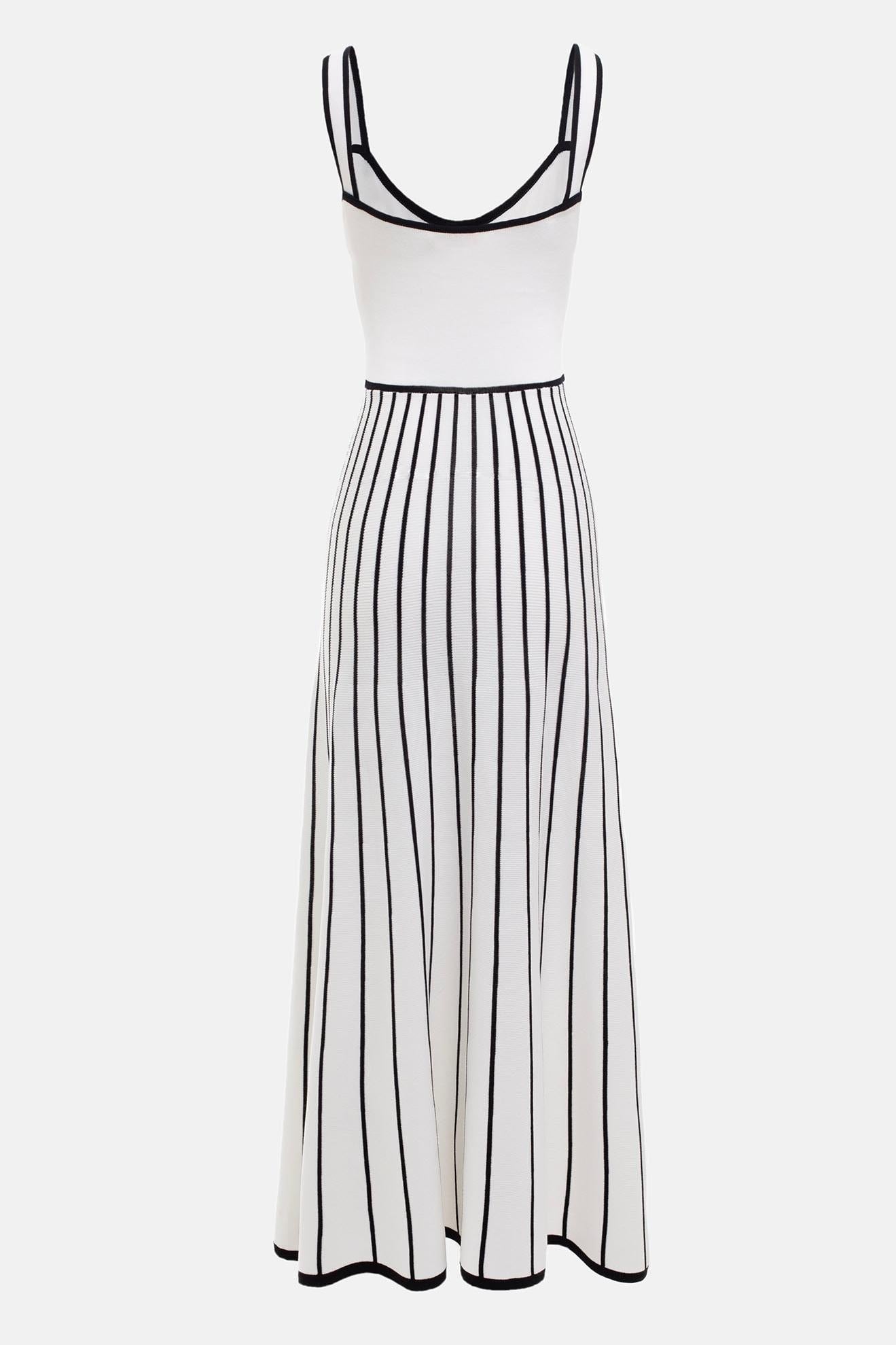 Amora™ Pag Örgü Cami Midi Elbise