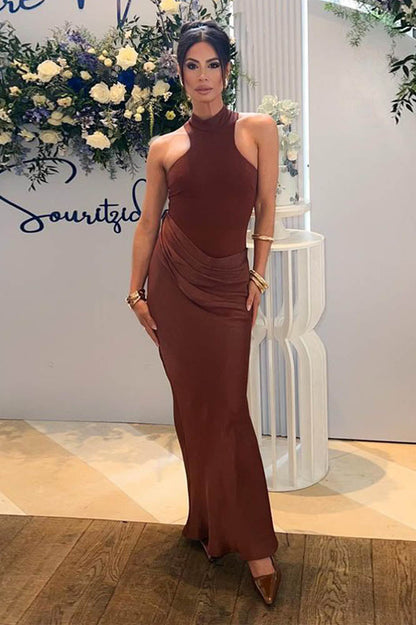 Amora™ Panelled Cutout Bodycon Dress