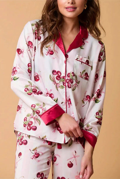 Amora™ Noel Festivali Çizgili Pijama Takımı