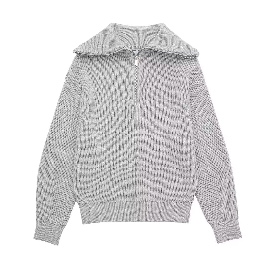 Amora™ Holly Çeyrek Fermuarlı Kazak