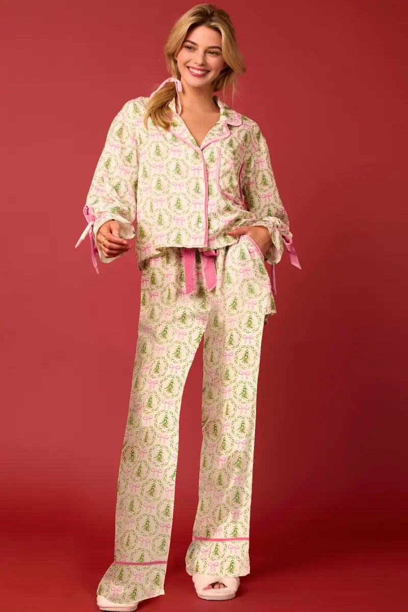 Amora™ Noel Karakteri Sprint Pijama Uzun Seti