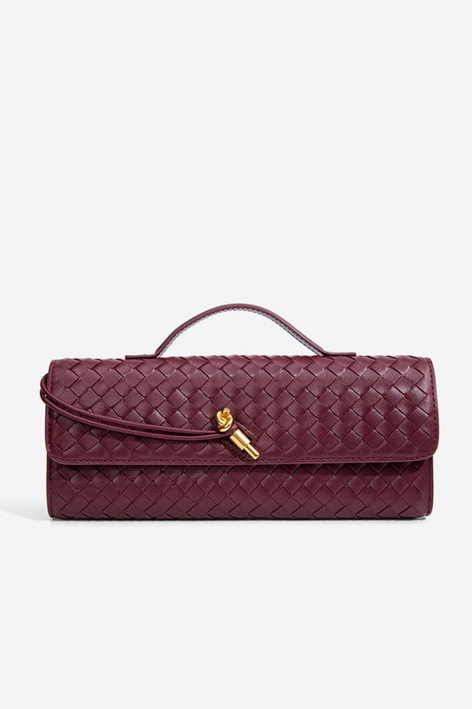 Amora™ Woven Design Evening Clutch Bag