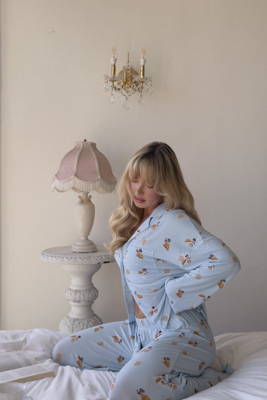 Amora™ Yemek Baskılı Pijama Takımı