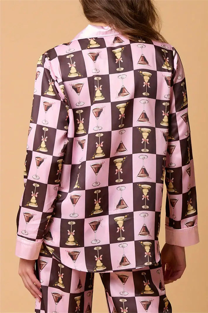 Amora™ Noel Festivali Çizgili Pijama Takımı