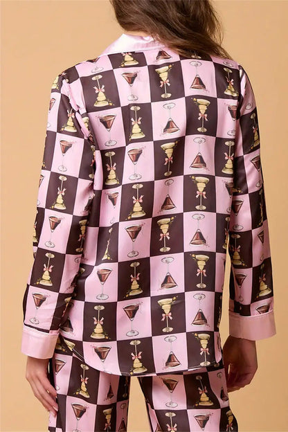 Amora™ Noel Festivali Çizgili Pijama Takımı