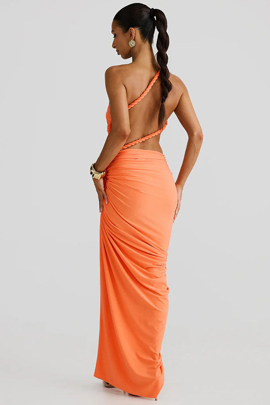 Amora™ Lavinia Derin V Yaka Maxi Elbise