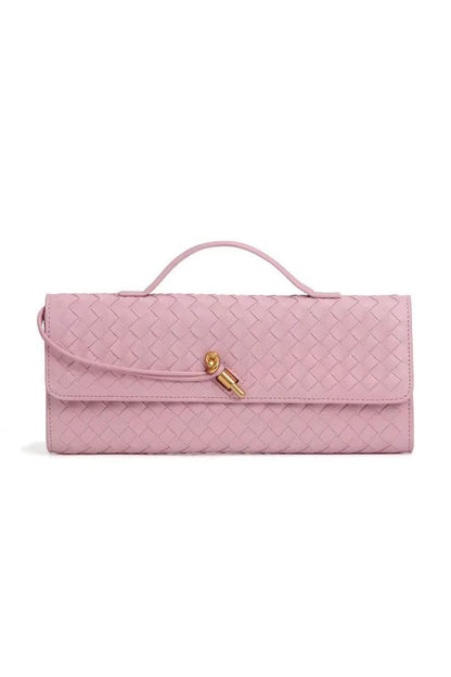 Amora™ Woven Design Evening Clutch Bag