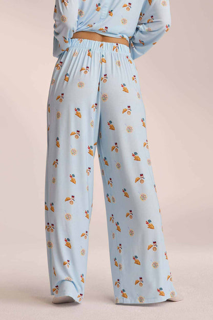 Amora™ Yemek Baskılı Pijama Takımı