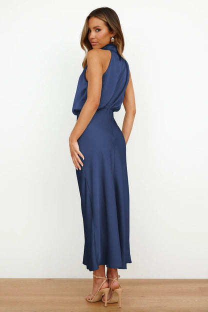 Amora™ Esther Maxi Elbise - Mavi