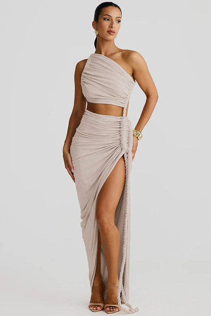 Amora™ Lavinia Derin V Yaka Maxi Elbise