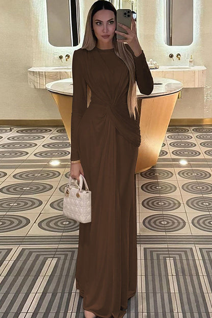 Amora™ Lavinia Derin V Yaka Maxi Elbise