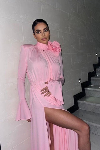 Amora™ Genevieve Metalik Folyo Örgülü Kazak