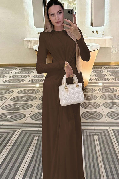Amora™ Lavinia Derin V Yaka Maxi Elbise
