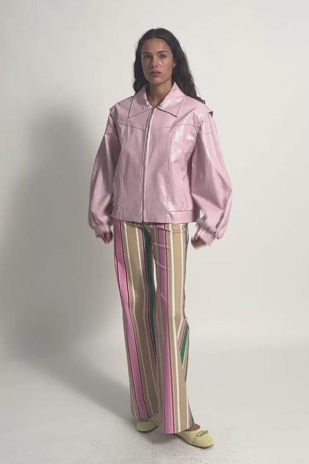 Amora™ Leroy Brown Striped Twill Pants