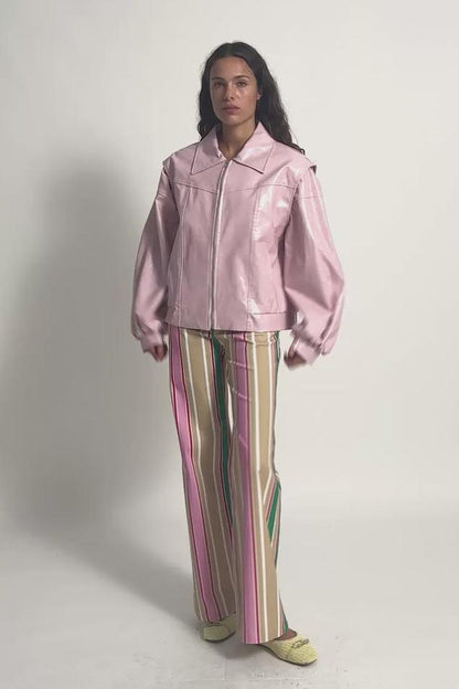 Amora™ Leroy Brown Striped Twill Pants