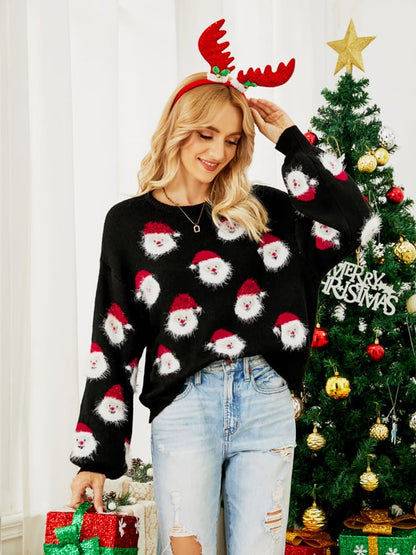 Amora™ Noel Baba Örgü Kazak