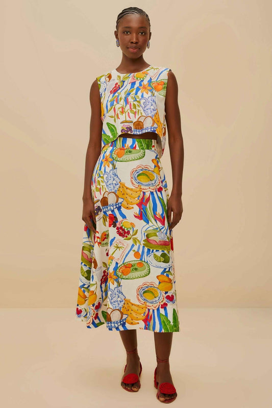 Amora™ Holiday Joy Fruit Color Skirt Set
