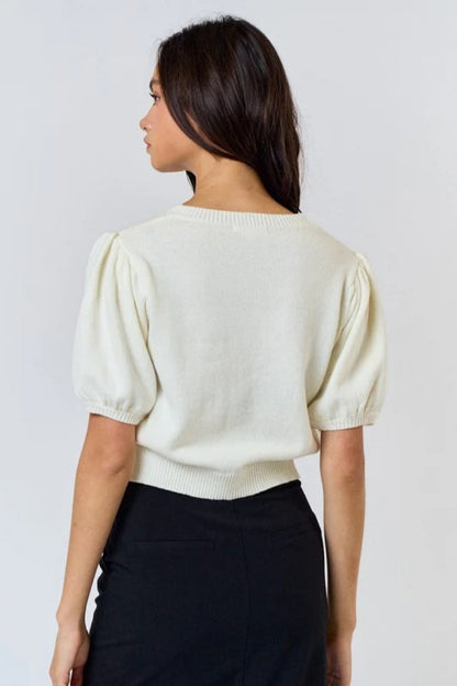 Amora™ Put A Bow On Me Top
