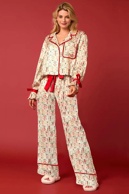 Amora™ Noel Karakteri Sprint Pijama Uzun Seti
