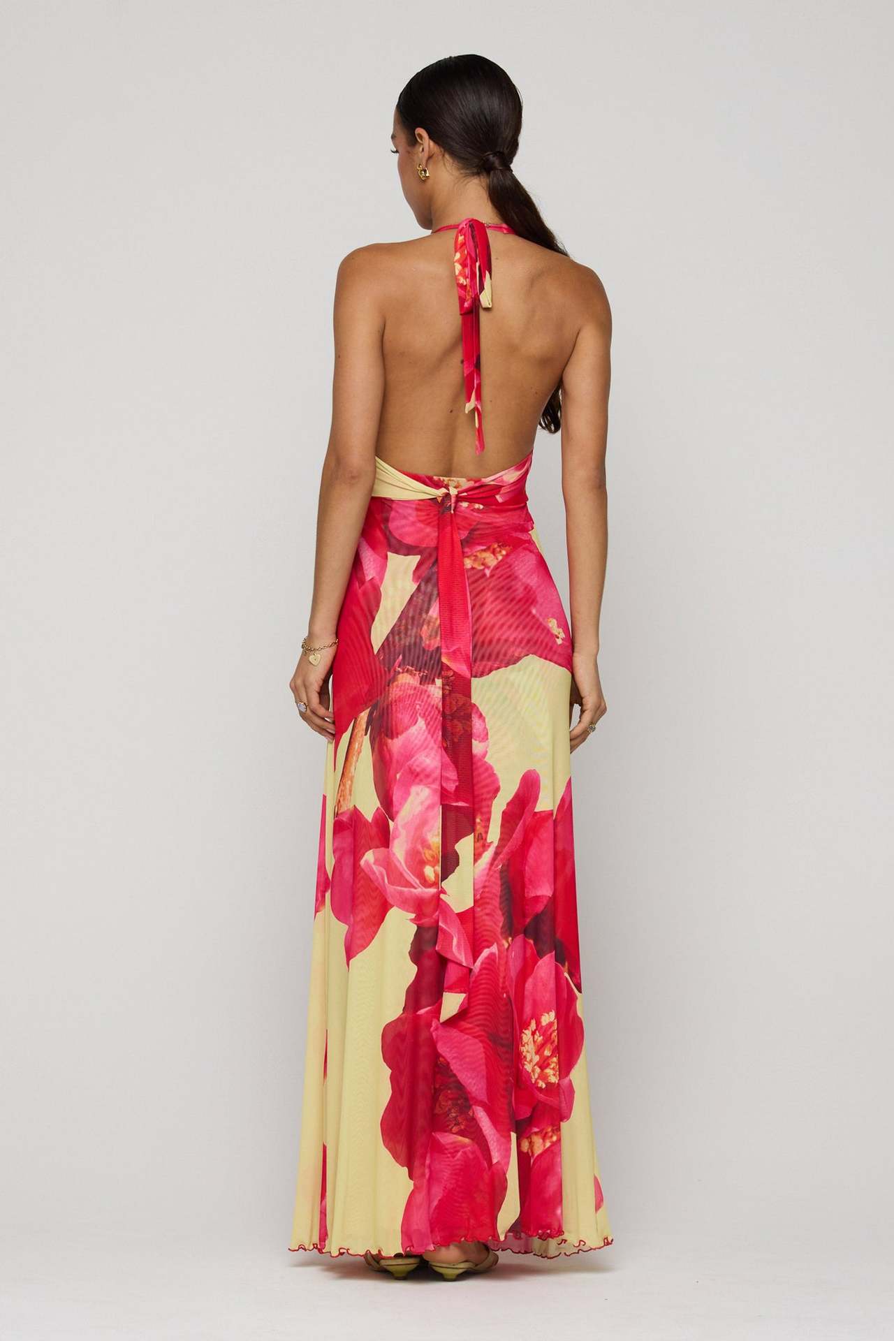 Amora™ Camoni Polka Dot Diary Maxi Dress