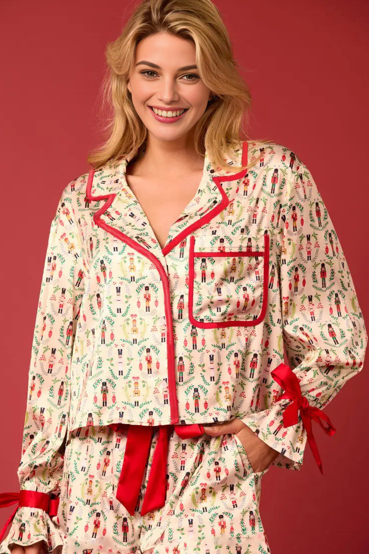 Amora™ Noel Karakteri Sprint Pijama Uzun Seti