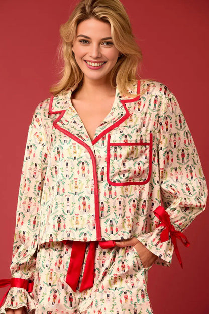 Amora™ Noel Karakteri Sprint Pijama Uzun Seti
