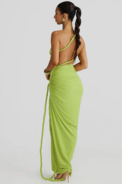 Amora™ Lavinia Derin V Yaka Maxi Elbise