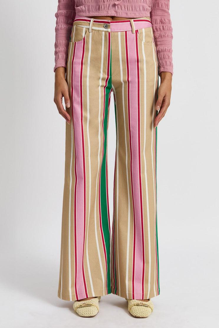 Amora™ Leroy Brown Striped Twill Pants