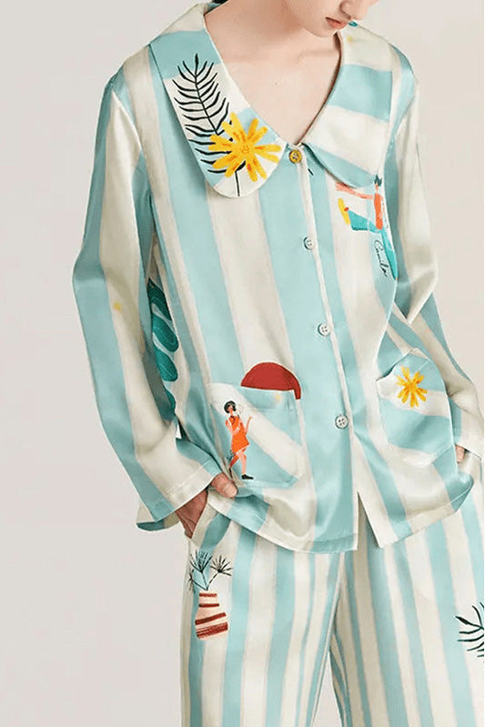 Amora™ Orman Yürüyüşü Uzun Pijama Takımı