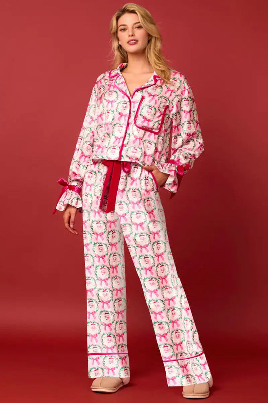 Amora™ Noel Karakteri Sprint Pijama Uzun Seti
