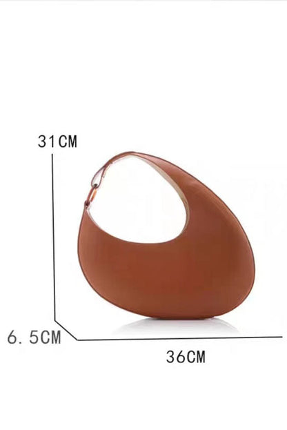 Amora™ Italian Niche Design Crescent Hobo Shoulder Bag