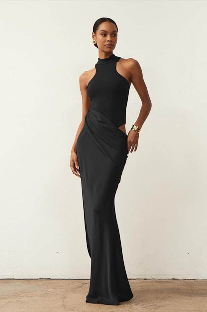 Amora™ Panelled Cutout Bodycon Dress