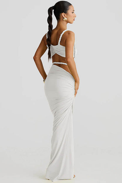 Amora™ Apricot Breeze Skirt Set