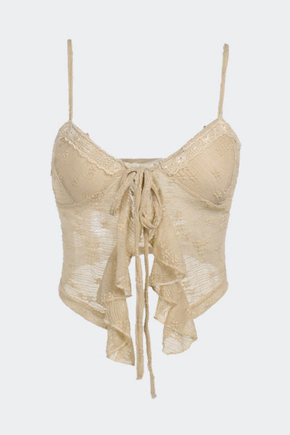 Amora™ Seksi Dantel Tank Top