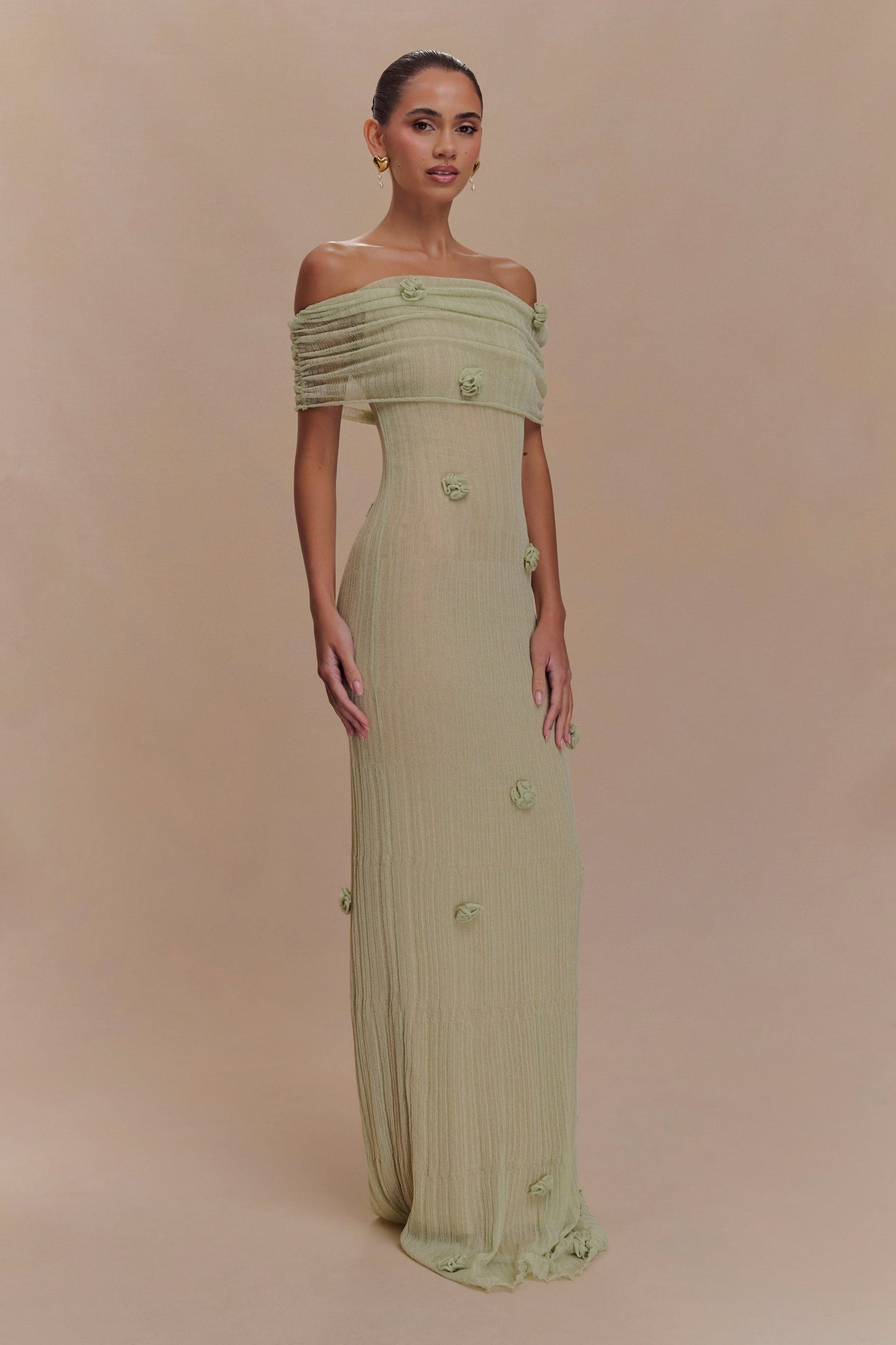 Amora™ Orchid Knit Maxi Dress