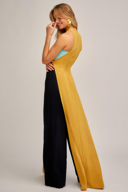 Amora™ Dark Turquoise Jumpsuit