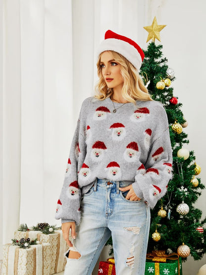 Amora™ Noel Baba Örgü Kazak