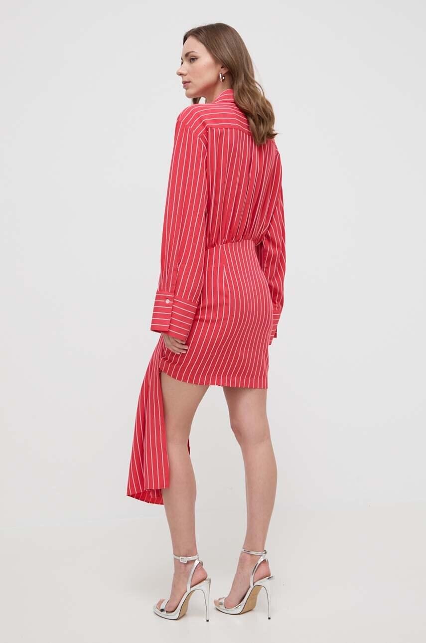 Amora™ Ella Long Sleeve Striped Mini Dress