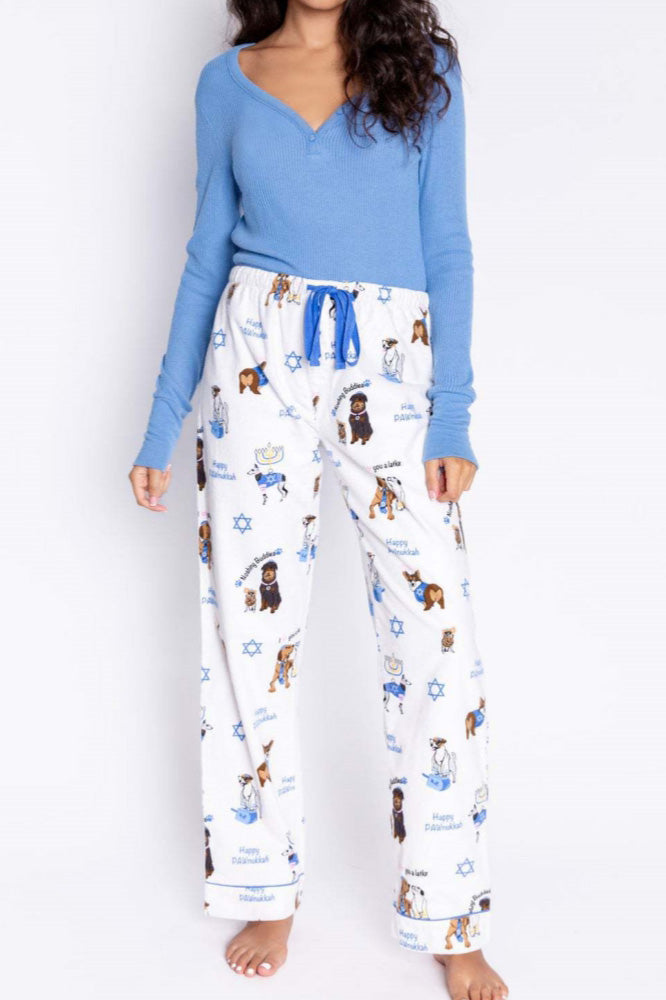 Amora™ Sevimli Köpek Baskılı Pijama Takımı