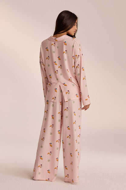 Amora™ Yemek Baskılı Pijama Takımı
