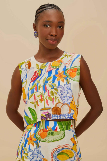 Amora™ Holiday Joy Fruit Color Skirt Set