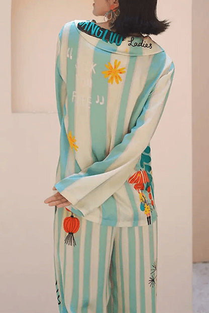 Amora™ Orman Yürüyüşü Uzun Pijama Takımı
