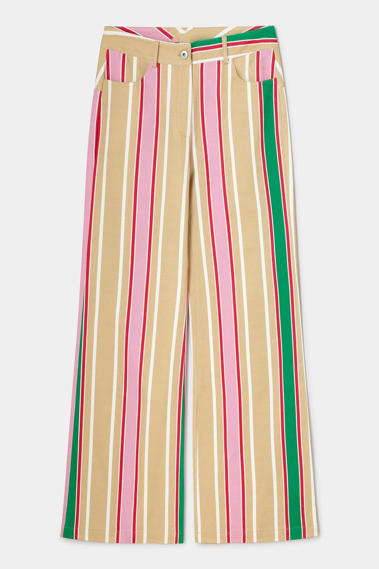 Amora™ Leroy Brown Striped Twill Pants